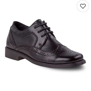 Black Kids Dress Shoes